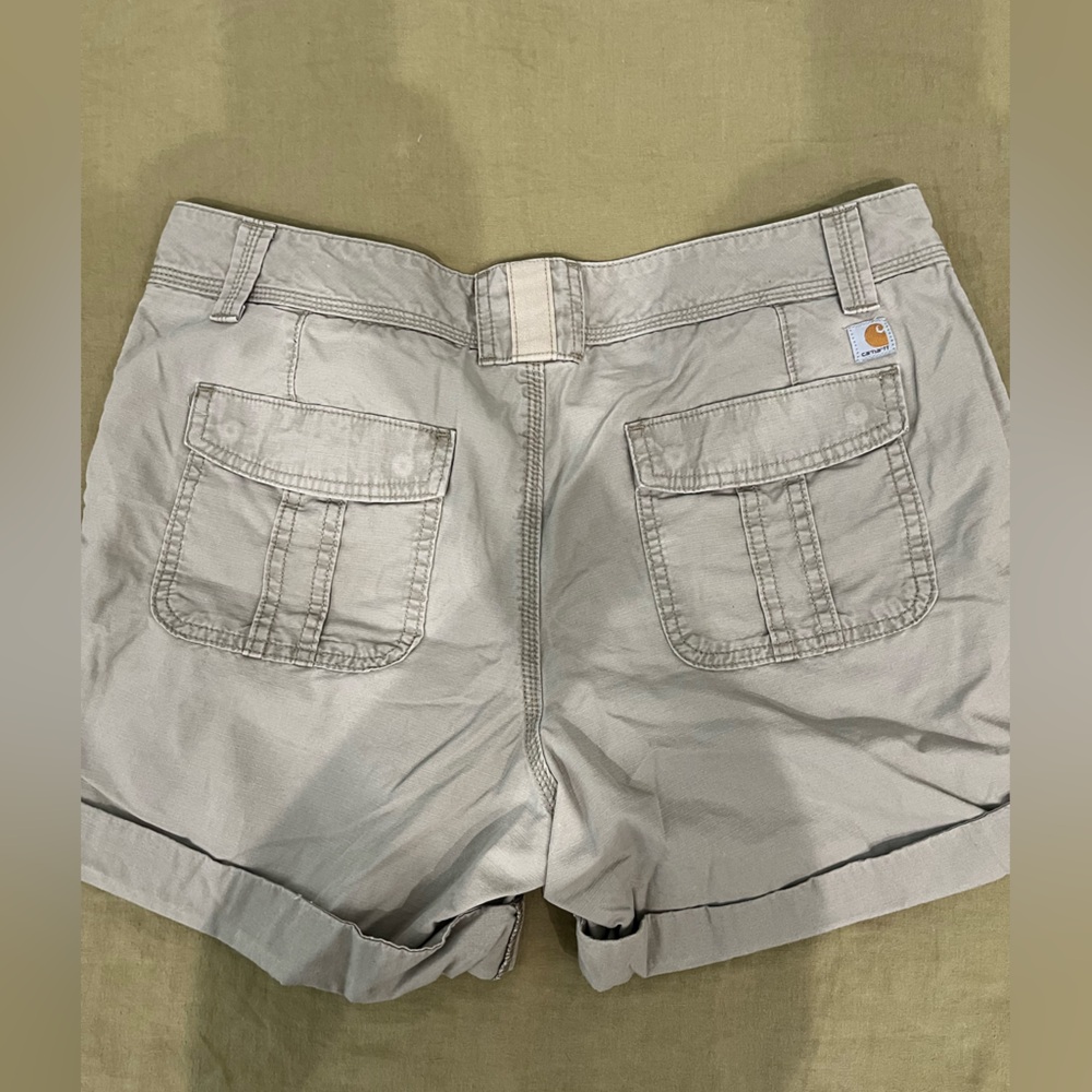 Carhartt tan Bermudas Durable Comfort Shorts